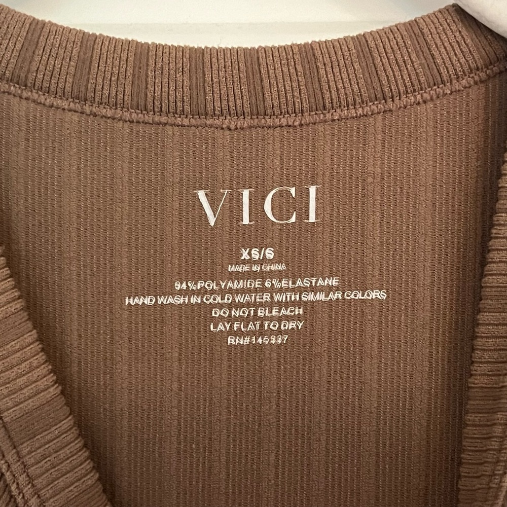 Vici Ribbed Tank Top | XS/S - Picture 2 of 5